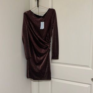 Brown sparkly dress